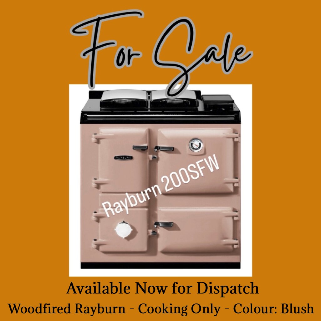 Available Now for Dispatch
Woodfired Rayburn - Cooking Only - Colour: Blush